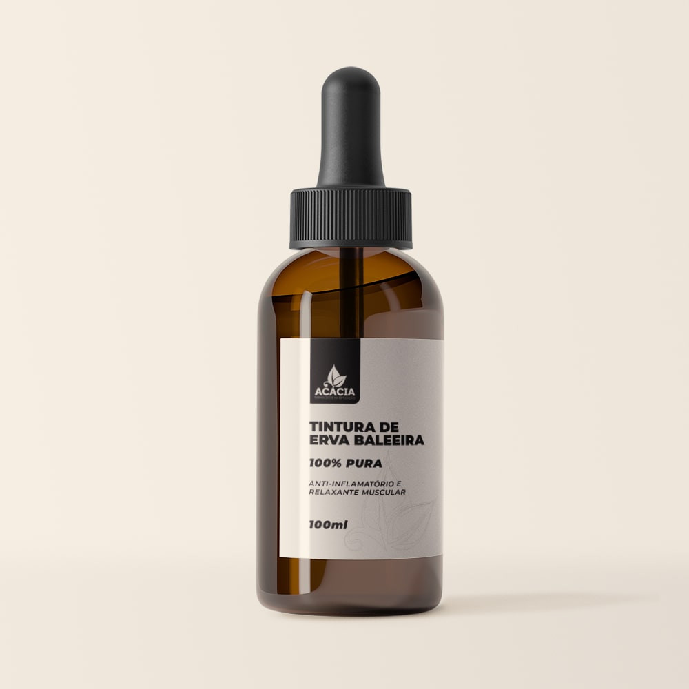 TINTURA DE ERVA BALEEIRA (100% pura I 100ml) – ANTI-INFLAMATÓRIO E